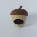 Acorn mounted hay holder