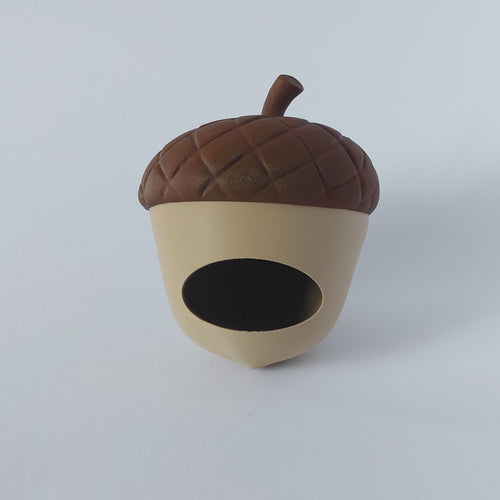 Acorn mounted hay holder