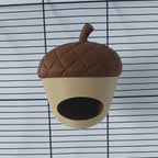 Acorn mounted hay holder