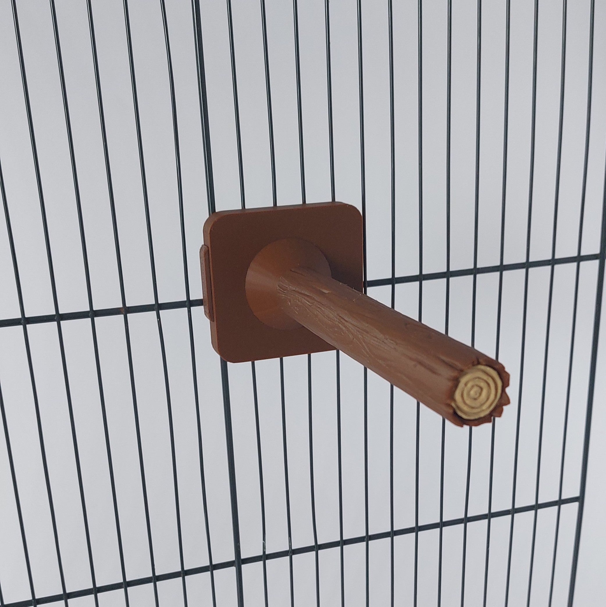 Tree branch mounted perch