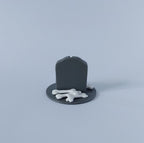 Tombstone & skull spray holder