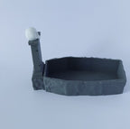 Grave sand bath