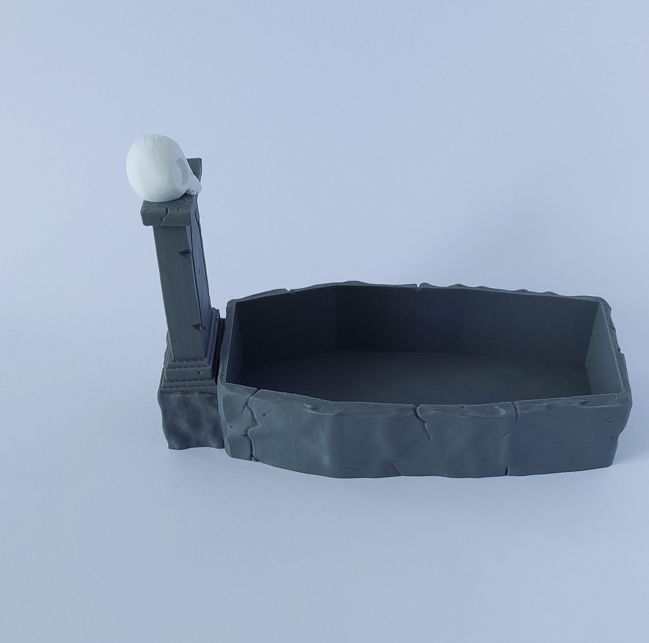 Grave sand bath