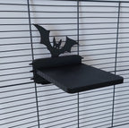 Flying bat mounted platform