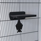 Sleeping bat mounted platform