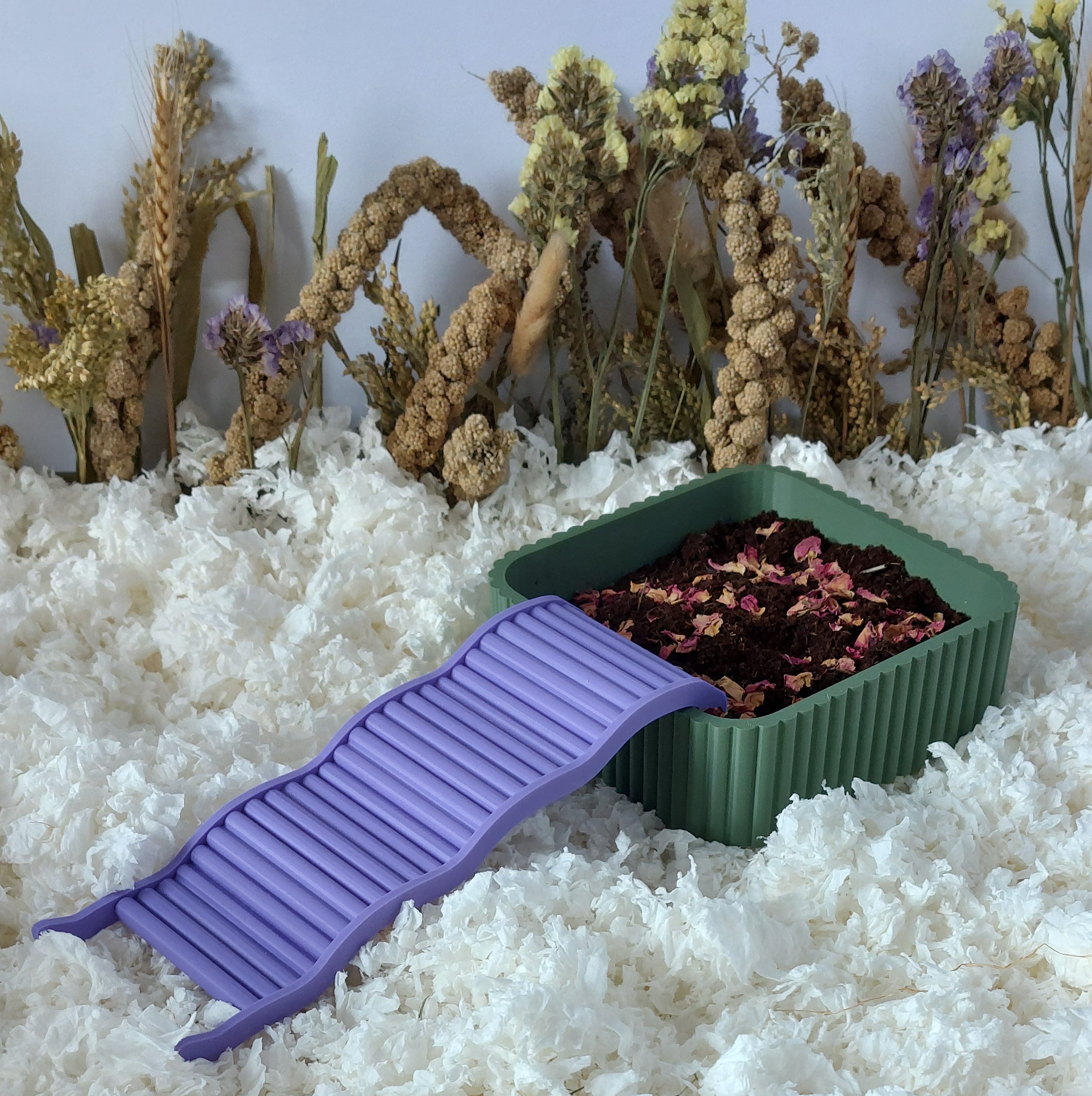 Hamster square dig box