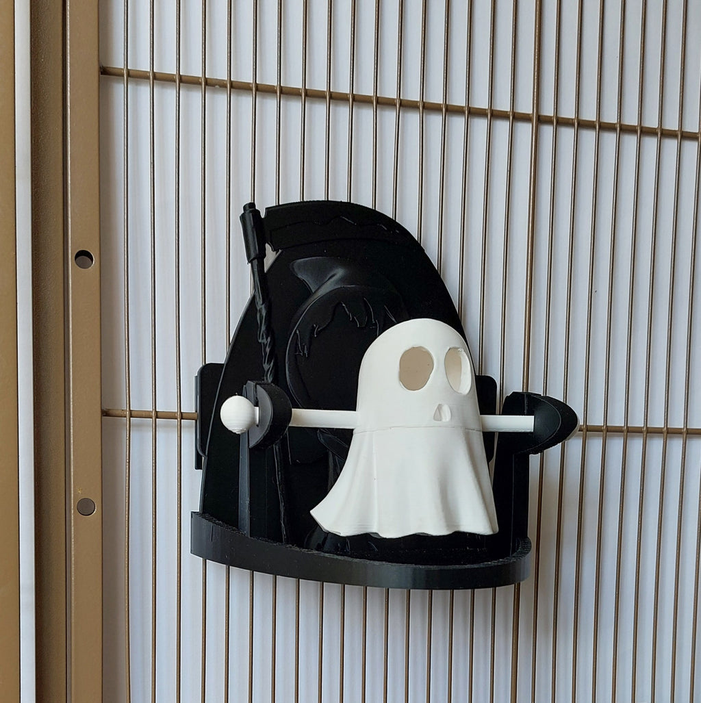 Ghost rat foraging toy