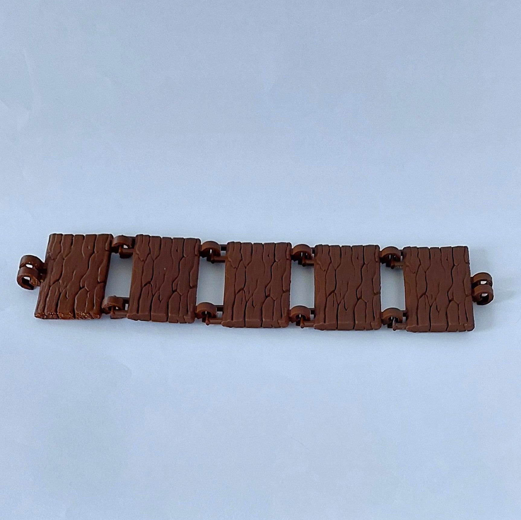 Plank hanging bridge