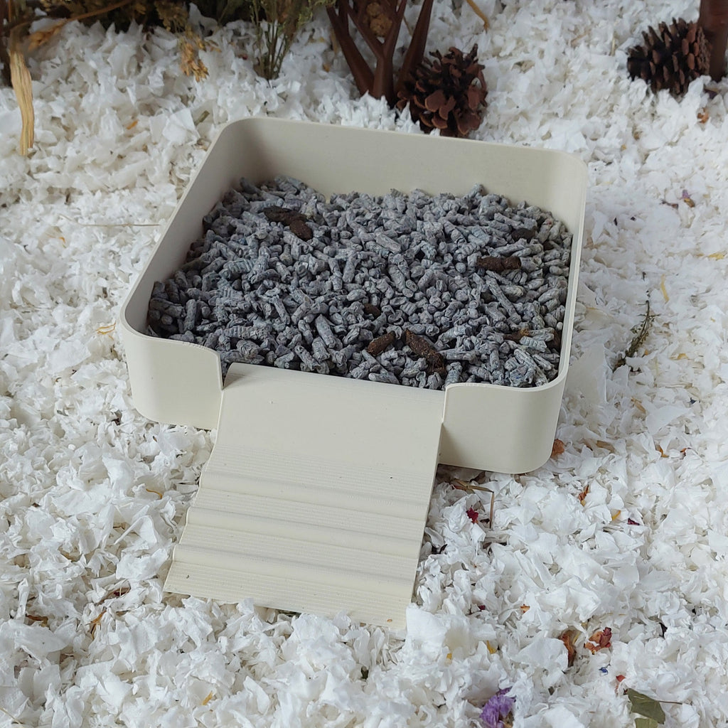 Rat square litter box