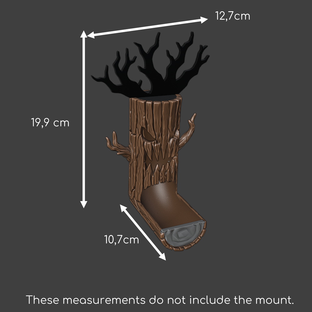 Scary tree feeder