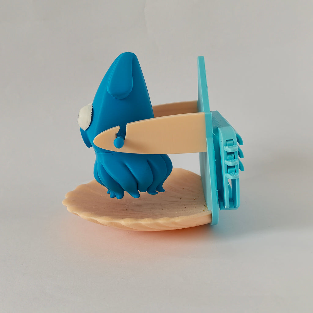 Squid foraging toy