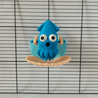 Squid foraging toy