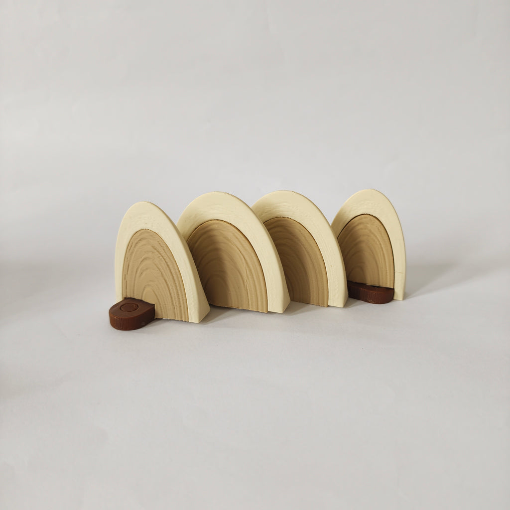 Acorn and mushroom modular chamber hide