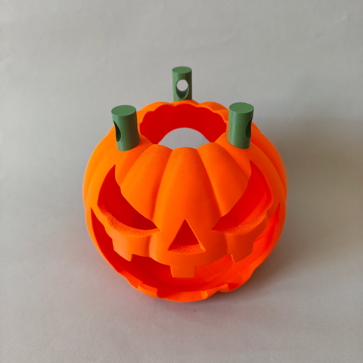 Small animal scary pumpkin hanging hide