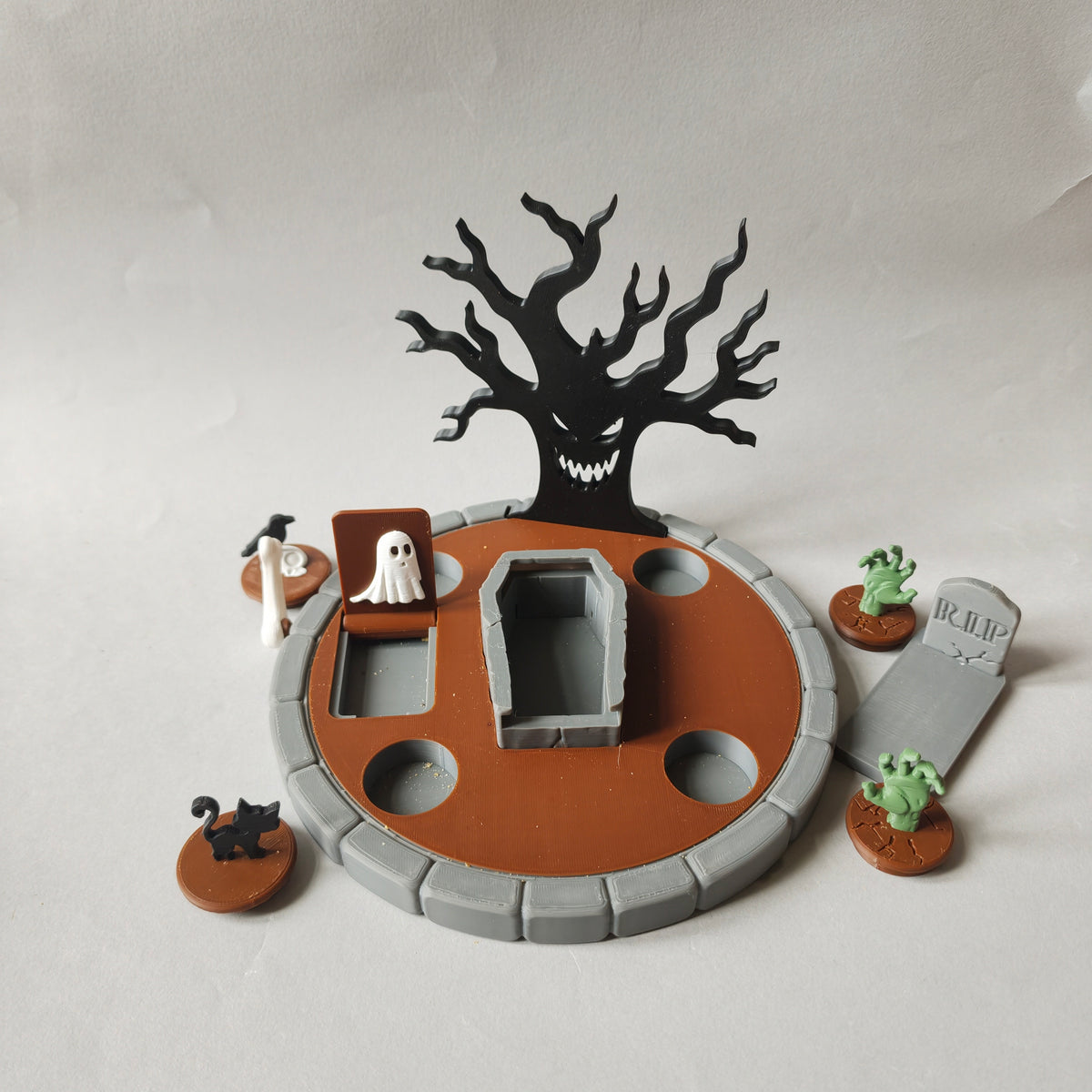 Graveyard puzzle game