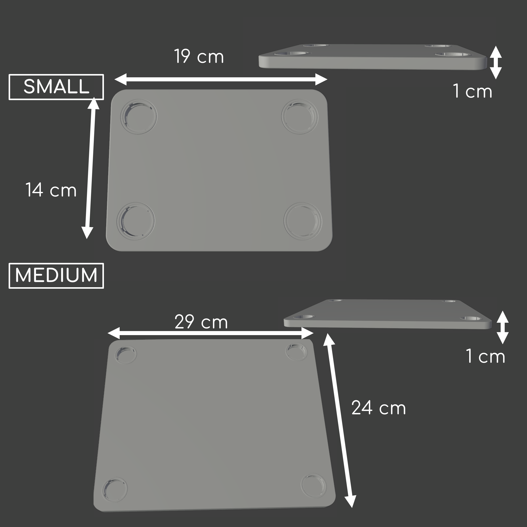 Rectangle platform