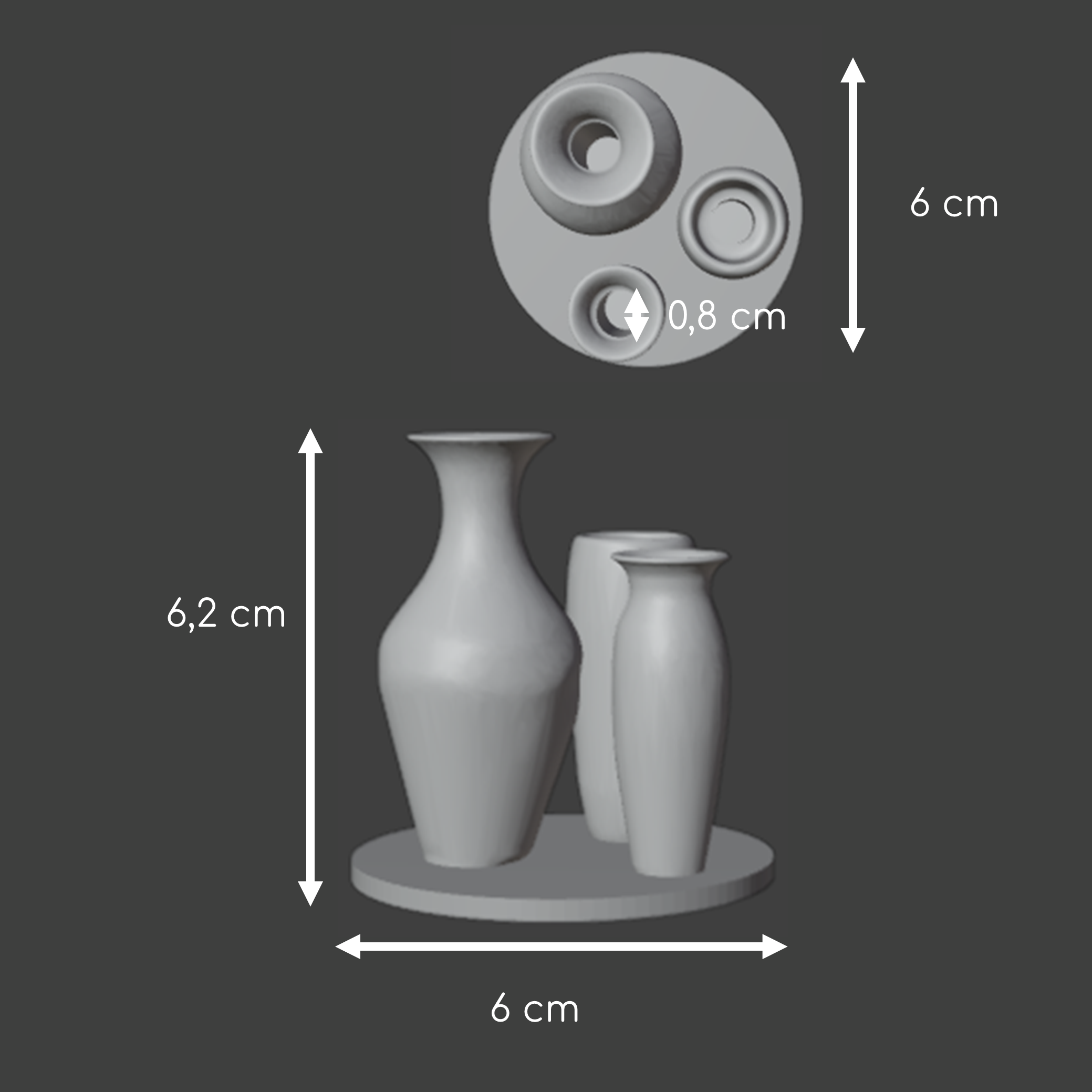 Vase spray holder
