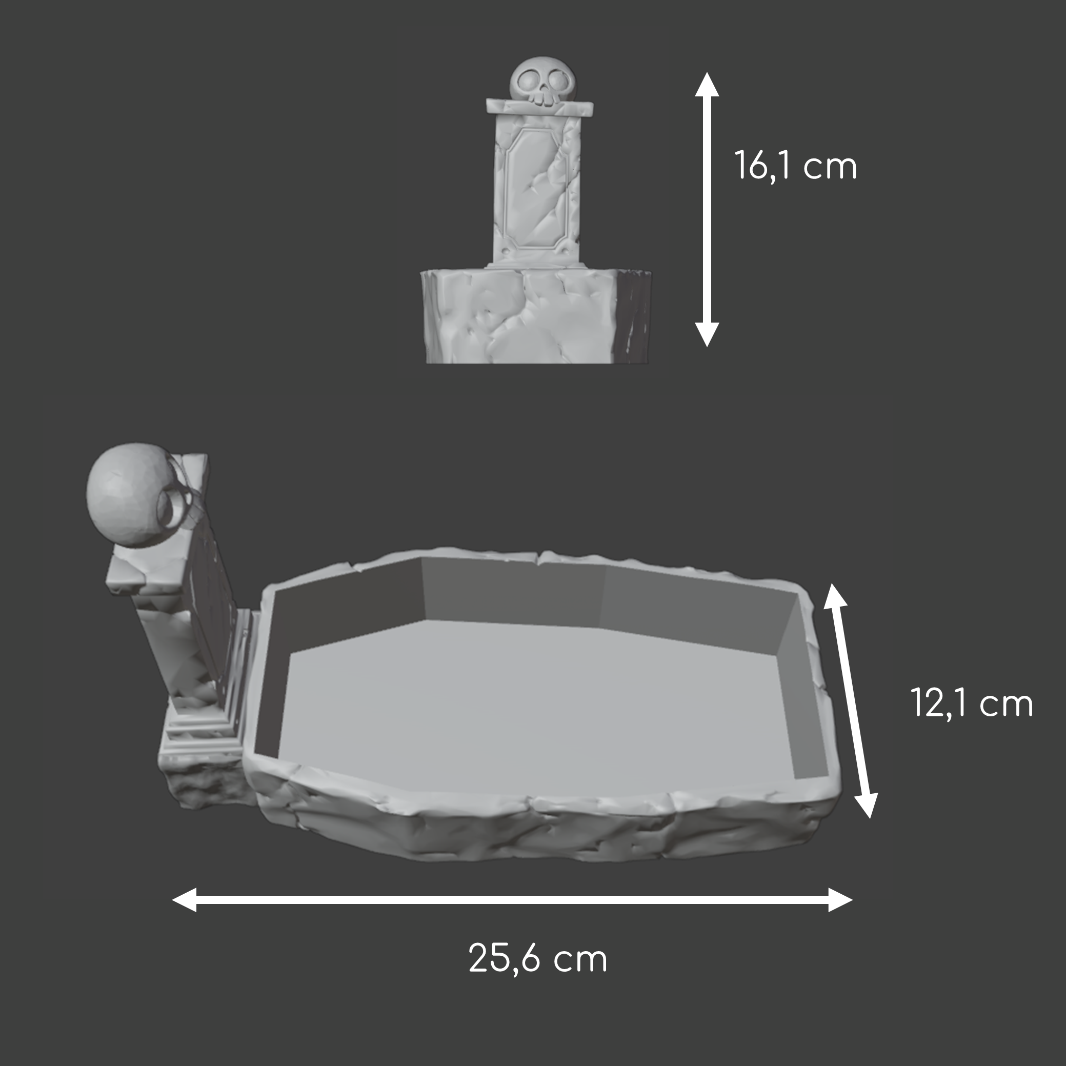 Grave sand bath