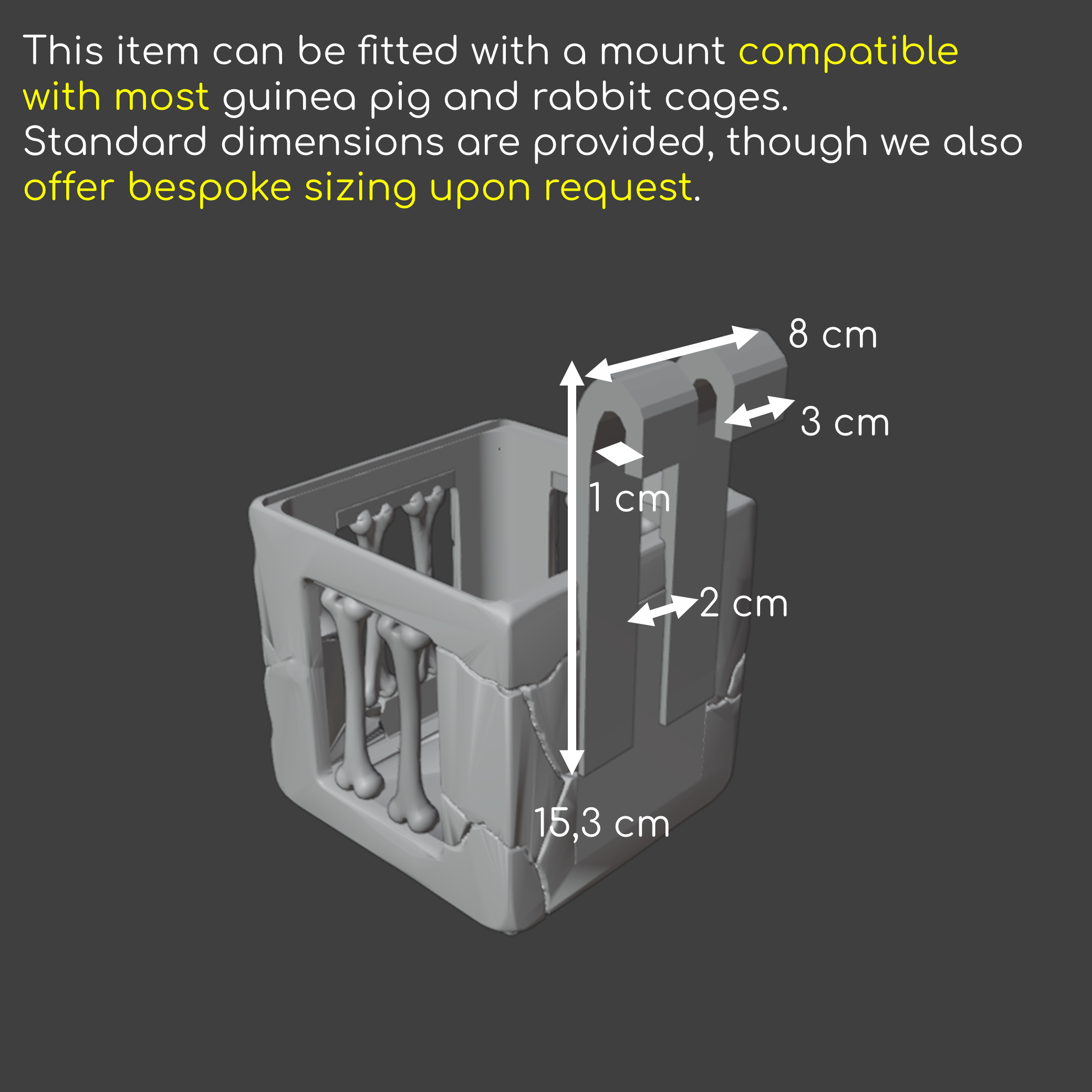 Bones hay holder