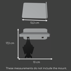 Sleeping bat mounted platform