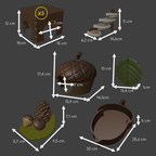 Small animal acorn bundle