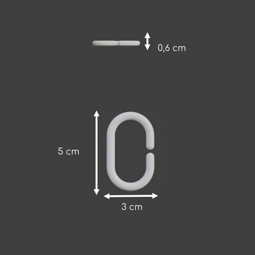 C-clips hanging hooks