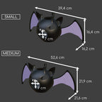 Bat hanging hide