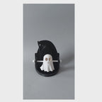 Ghost rat foraging toy
