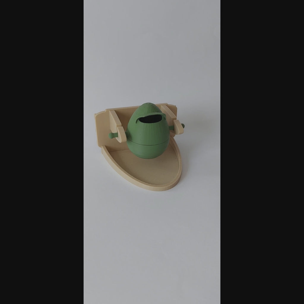 Rat rotating foraging toy