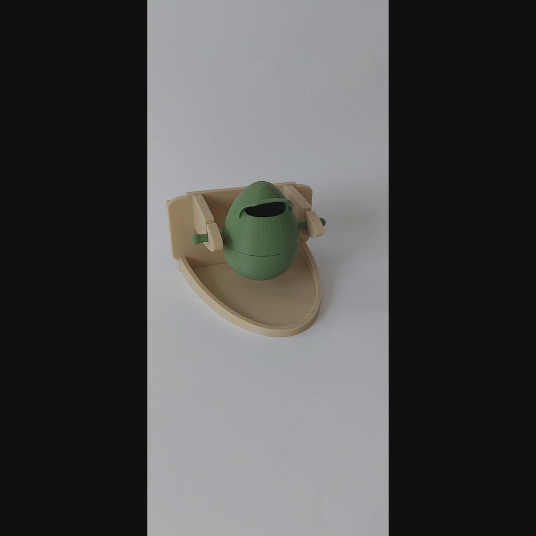 Rat rotating foraging toy